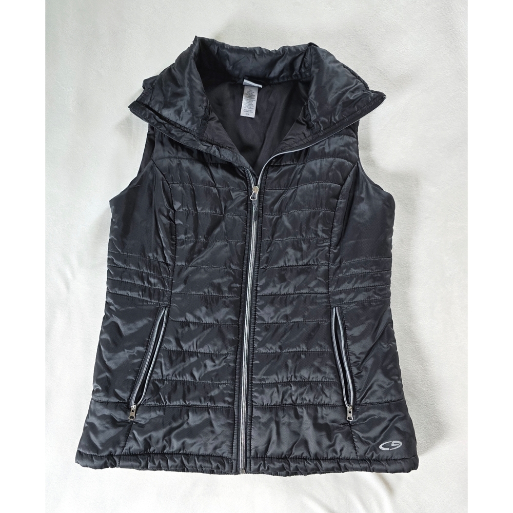 Champion C9▪️Black Vest with Stand-Up Collar